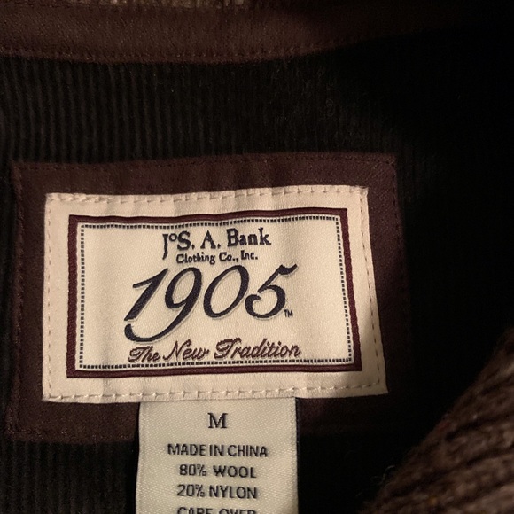 Jos A Bank Shaw Collar Sweater - Picture 2 of 7